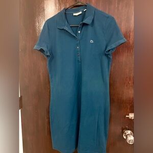 Lacoste Teal Casual Dress.